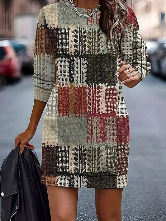 Women's Sweater Dress Mini Dress Shift Dress Party Casual