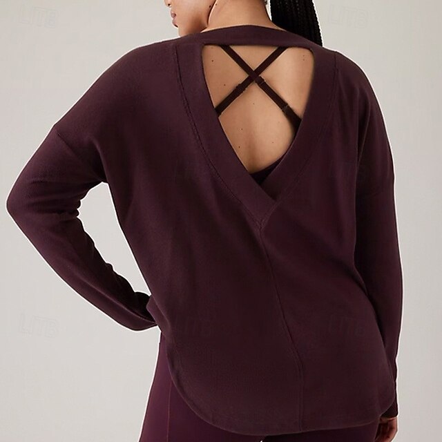 Women's Yoga Shirts Yoga Tank Tops Workout Tops Crew Neck