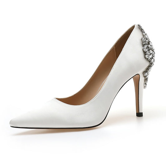 Bridesmaid Pumps Office Shoes Bridal Wedding Women's