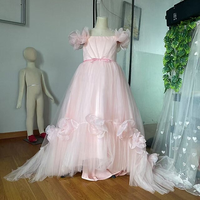 Flower Girl Party First Dress Communion Girls'