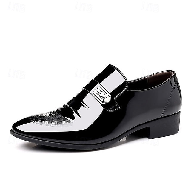 Slip-On – Shoes Men's Patent Classic Leather