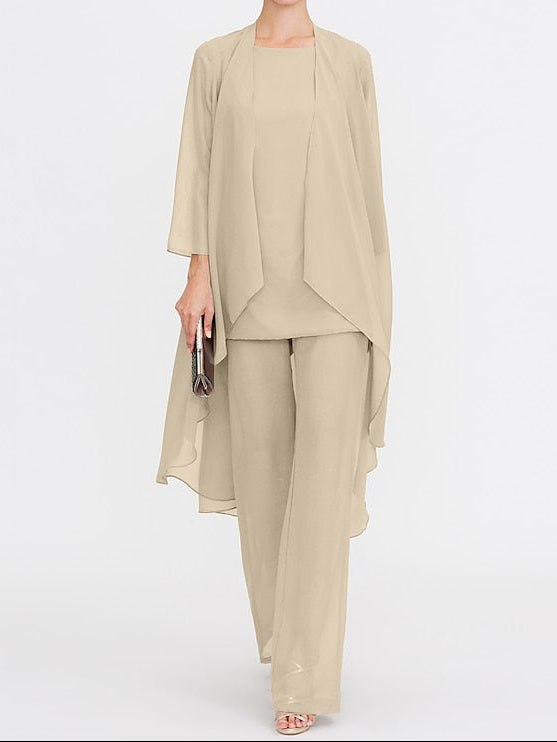 3 Mother Wedding Piece the of Bride Beach Pantsuit