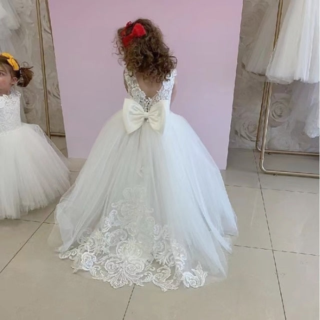 First Communion Dress Party Girls' Flower Girl
