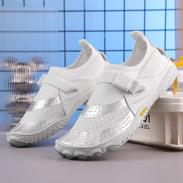 Men's Woven Trendy – Knit Nylon Sneakers Multicolor