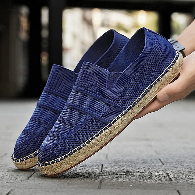 with Woven – Design Espadrilles Beige Men's Vacation