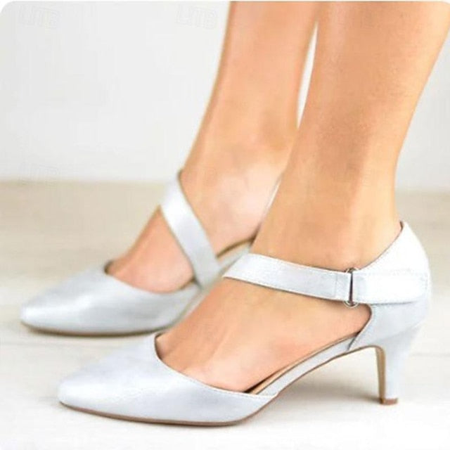 Outdoor Party Heels Shoes Women's Pumps Kitten Daily