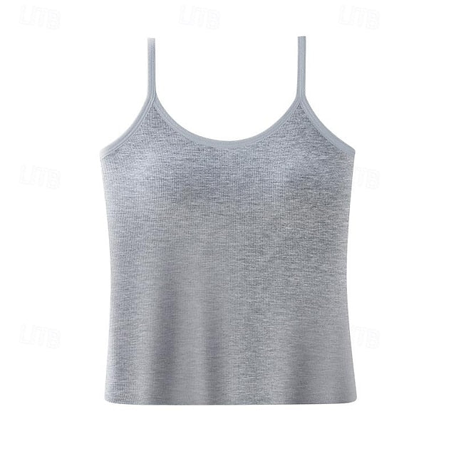 Women's Camisole Tank Top Basic Sleeveless Regular Tops