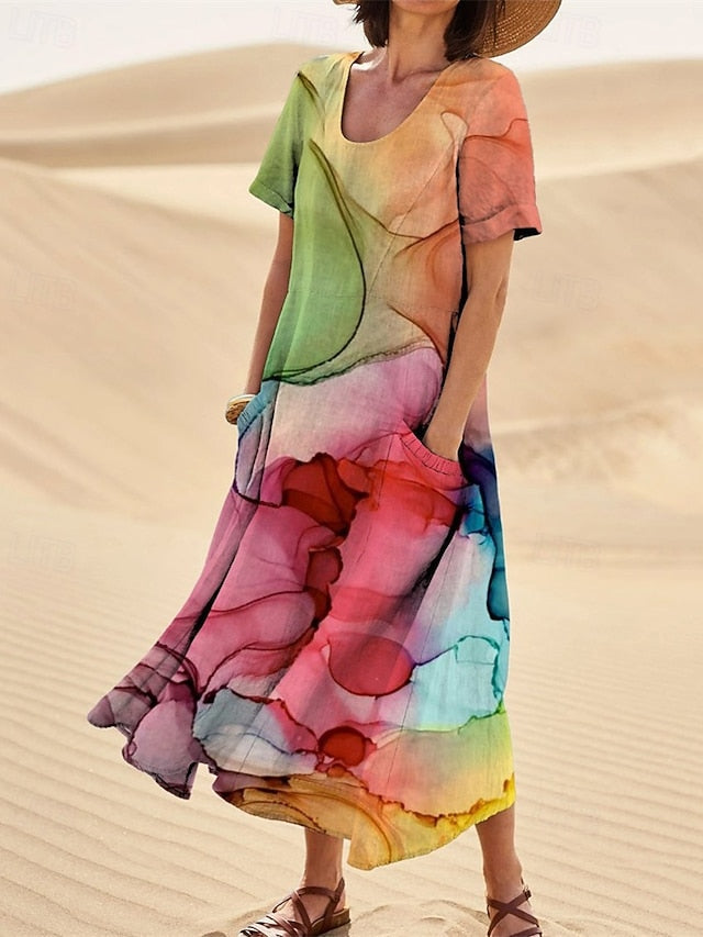 Women's Long Dress Maxi Dress Casual Dress Swing Dress