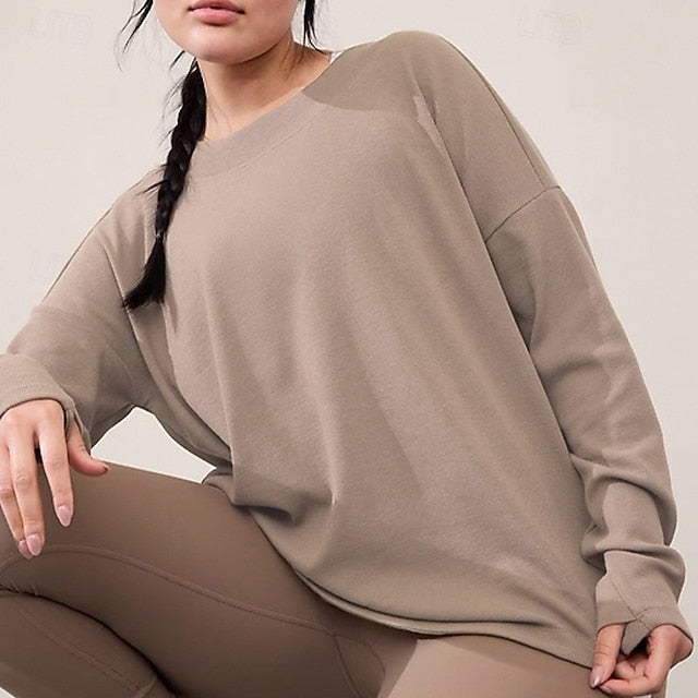 Women's Yoga Shirts Yoga Tank Tops Workout Tops Crew Neck
