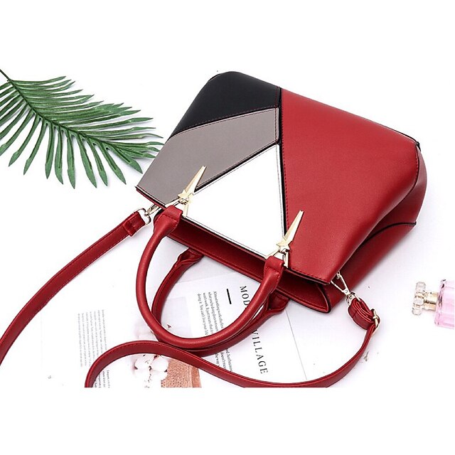 Shoulder Leather PU Handbag Bag Diaper Women's Tote