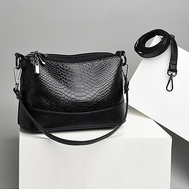 Shoulder Leather Bag Hobo Crossbody Women's PU