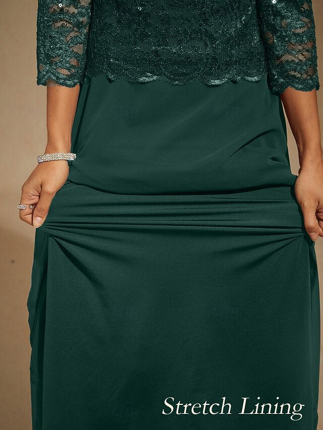 Women's Midi Dress Chiffon Dress A Line Dress Elegant