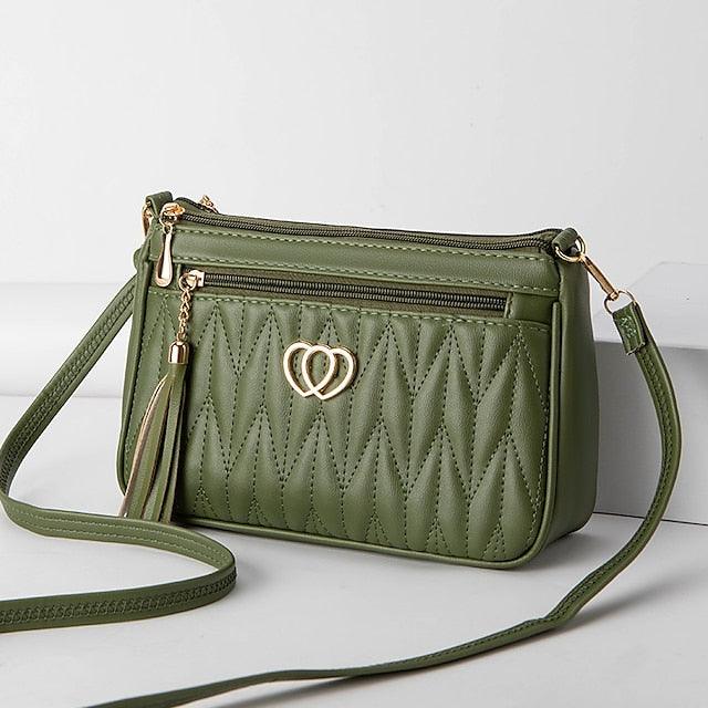 Crossbody Hobo PU Women's Bag Leather Shoulder