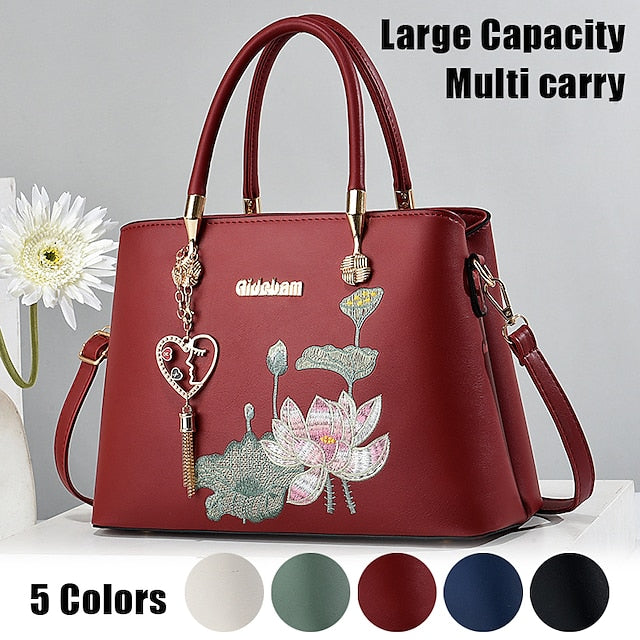 Handbag Crossbody Boston Shoulder PU Women's Bag