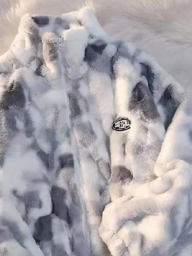 Jacket Faux Fur Coat Teddy Women's Warm Fleece