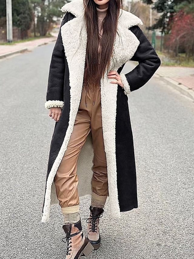 Breathable Jacket Teddy Women's Coat Fleece Pocket Warm