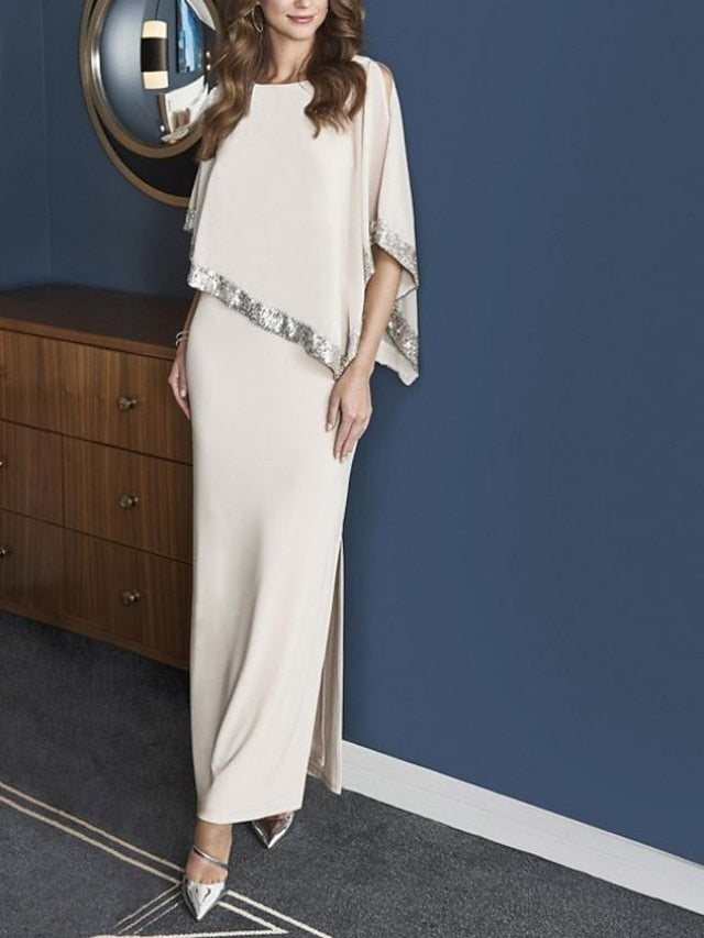 Mother Bride Dress Guest the of Sheath Beach Wedding