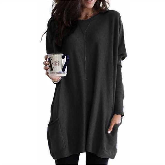 T Shirt Women's Black Yellow Solid / Plain Color Patchwork
