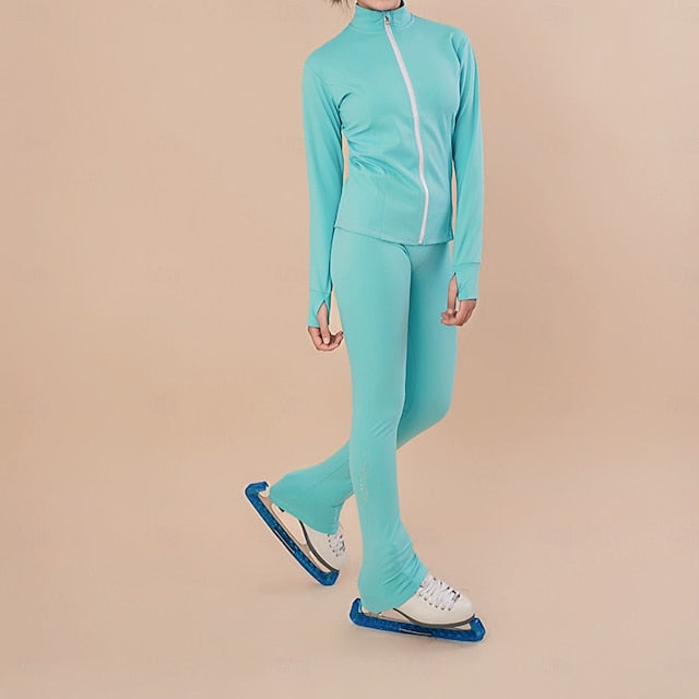 Figure Skating Fleece Jacket Figure Skating Pants Women's