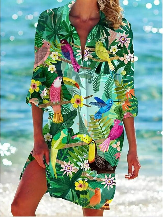 Women's Mini Dress Sundress Vacation Beach Daily Beach