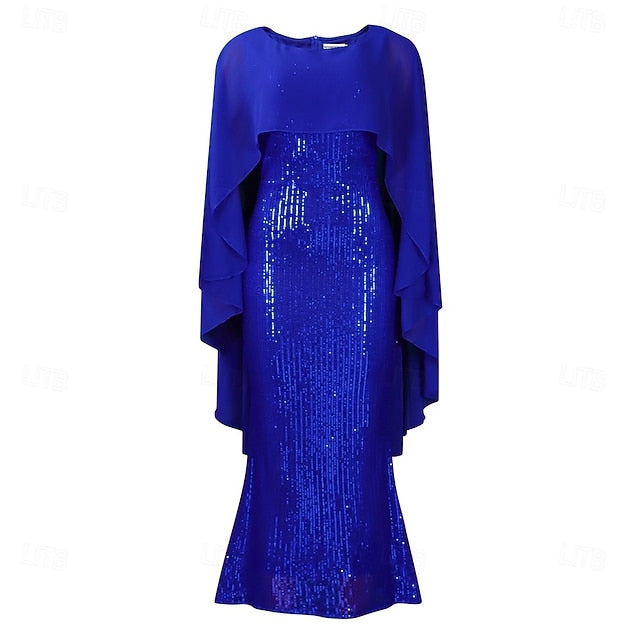 Crew of Length Dress Bride the Neck Floor Elegant Mother