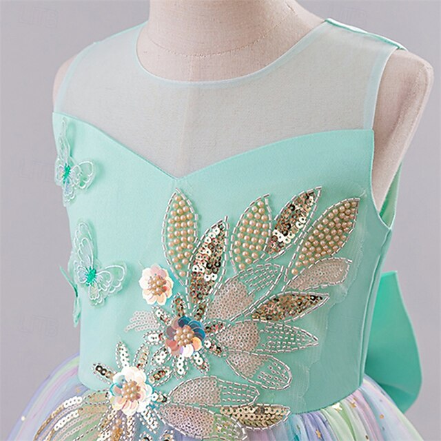 Girls' Princess Kid's Dress Girl Flower