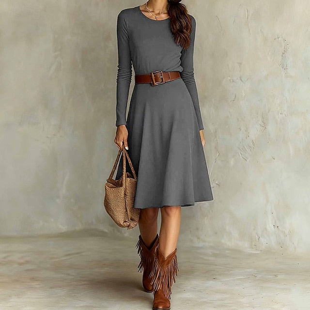 Women's Long Dress Maxi Dress Black Dress Casual Dress