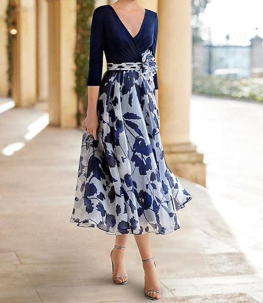 Bride the Formal Wedding A-Line Mother of Dress Beach