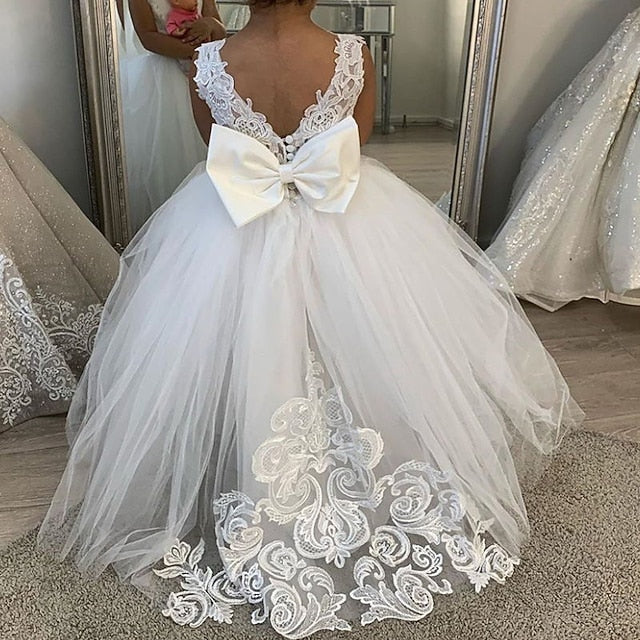 First Communion Dress Party Girls' Flower Girl