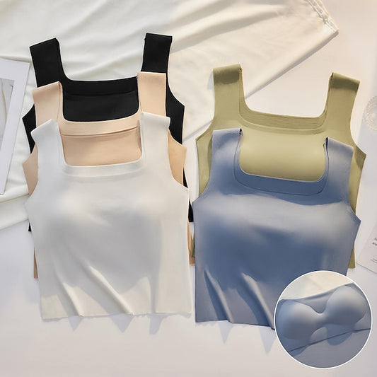Women's Camisole Tank Top Basic Sleeveless Regular Tops