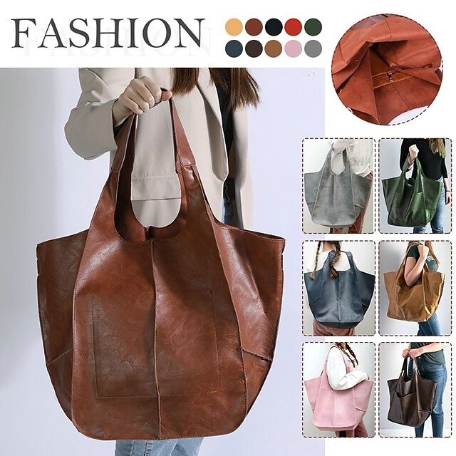 Men's PU Bag Party Leather Shoulder Women's Handbag