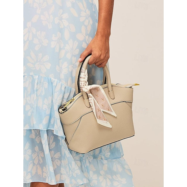 Office Holiday Bag PU Handbag Bucket Women's Daily Leather