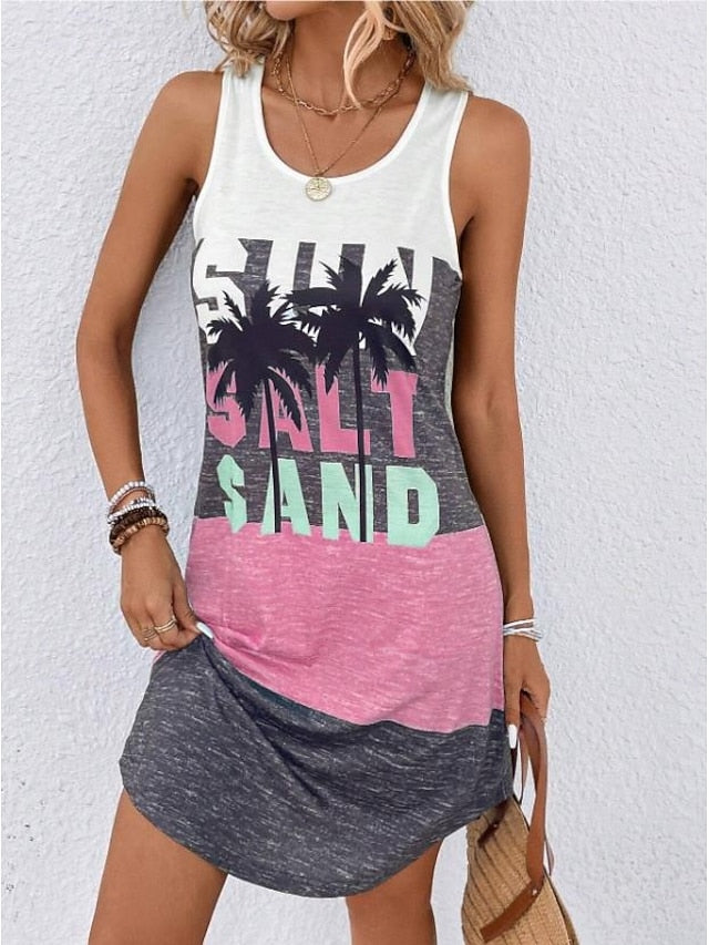 Women's Mini Dress Summer Dress Vacation Casual Beach Daily