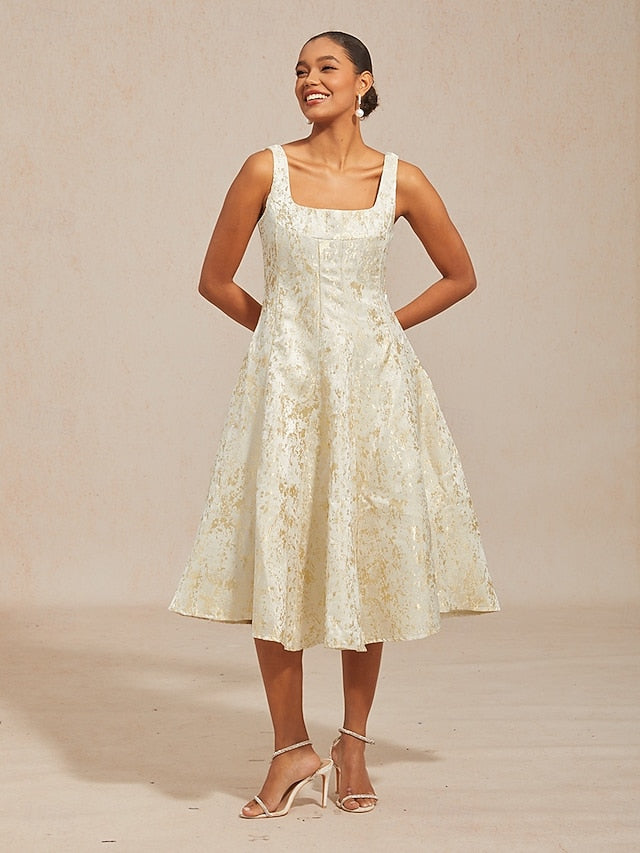 Women's Midi Dress Sheath Dress Elegant Graphic Sleeveless