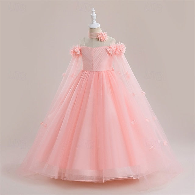 Princess Kid's Girl Dress Flower Girls'
