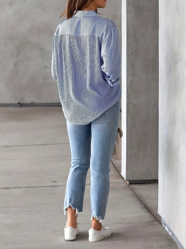 Women's Shirt Button Down Shirt Casual Shirt Blouse Buttons