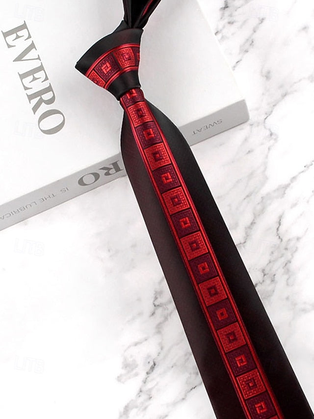 Polyester Necktie Classic Pattern Men's with