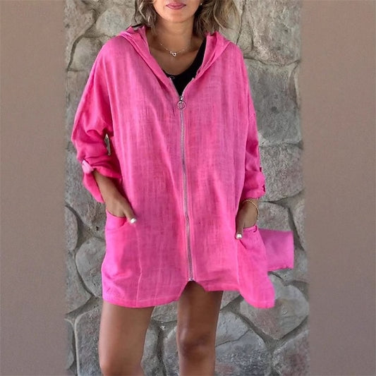 Women's Casual Jacket Hoodie Jacket Comfortable Breathable