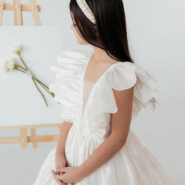Communion Flower Formal First Girls' Dress Girl