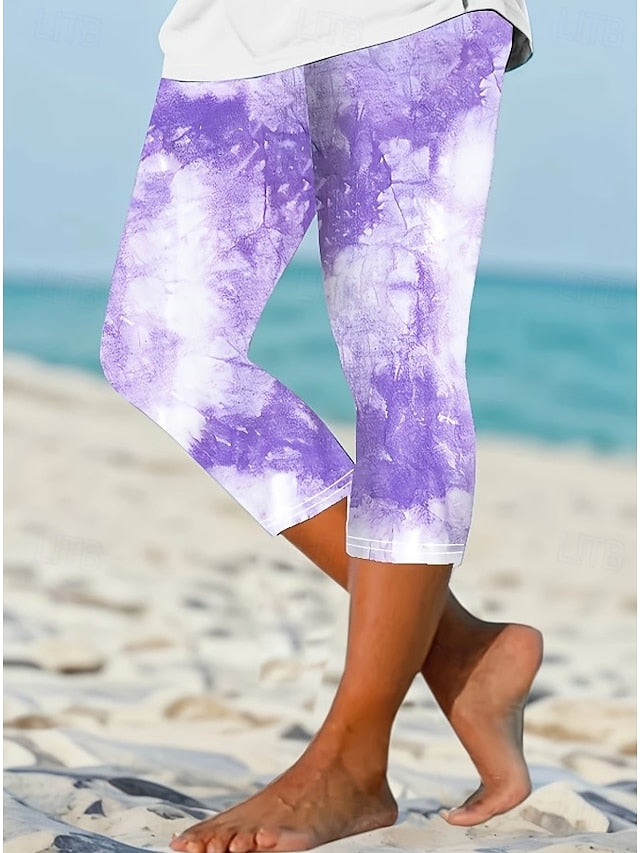 Women's Capri Pants Leggings Vacation Vintage Fashion