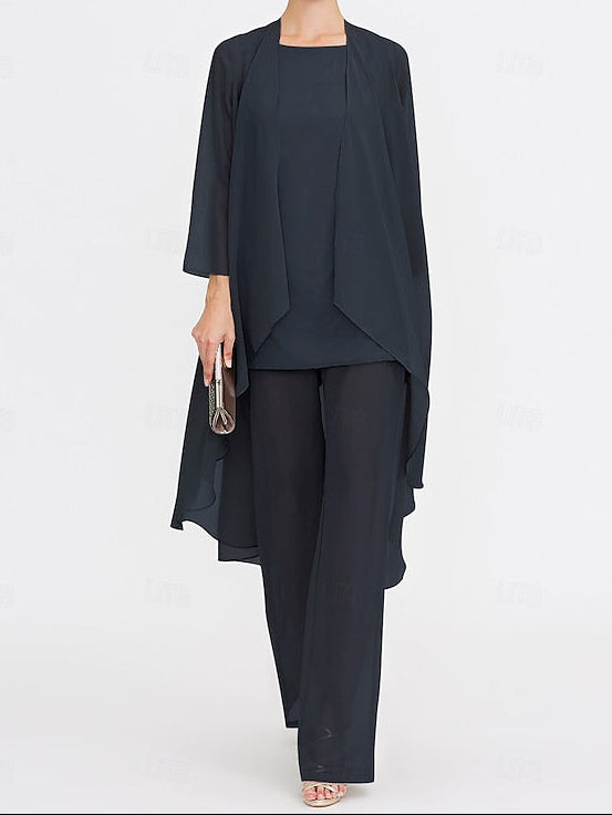 3 Mother Wedding Piece the of Bride Beach Pantsuit