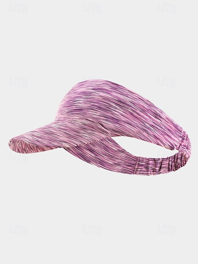 Women's Elastic Sports Hollow Top Sun Hat - Lightweight UV