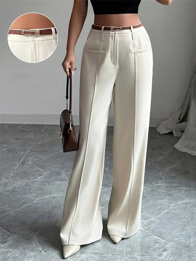 Women's Wide Leg Pants Trousers Palazzo Pants Fashion