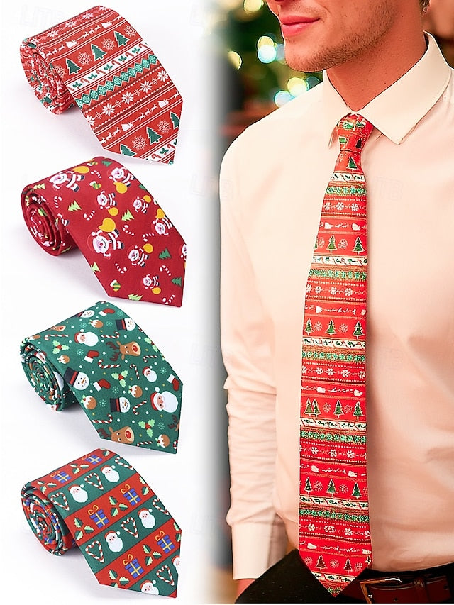 Fun Festive Men's Christmas Ties – Holiday and Neckwear