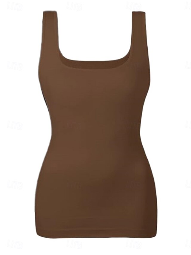 Women's Blouse Plain Active Stylish Sleeveless U Neck