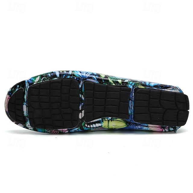 Loafers Boots PU Winter Slip-Ons lined Fleece Men's