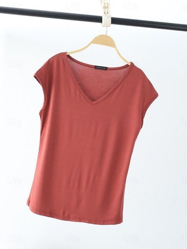 Women's Camisole Tank Top Solid Color Plain Daily