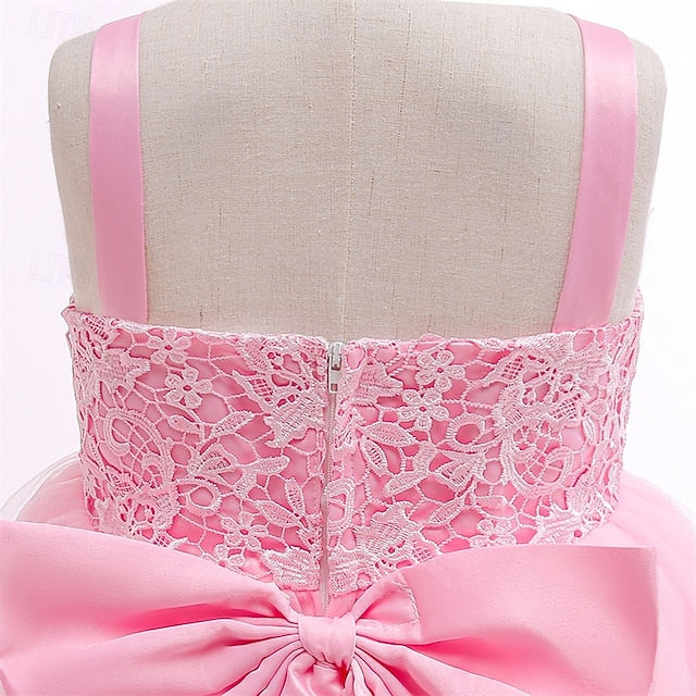 Dress Girl Girls' Princess Flower Kid's