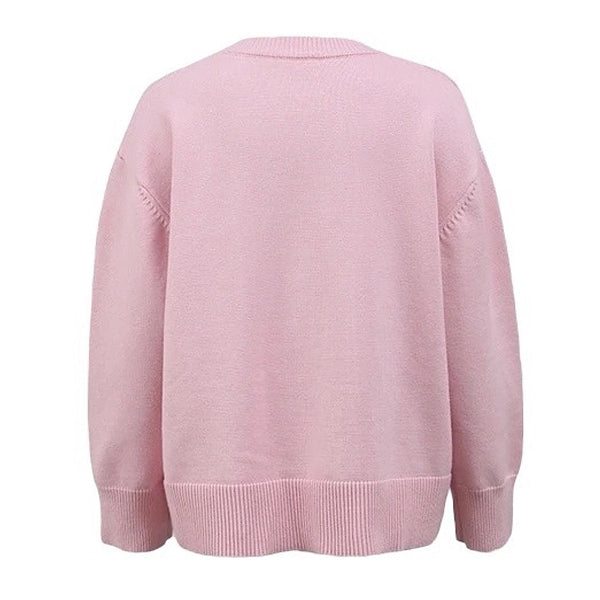 Pink Oversized Sweater