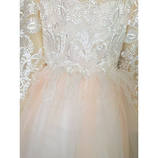 Wedding Girl Party Girls' Princess Dress Flower